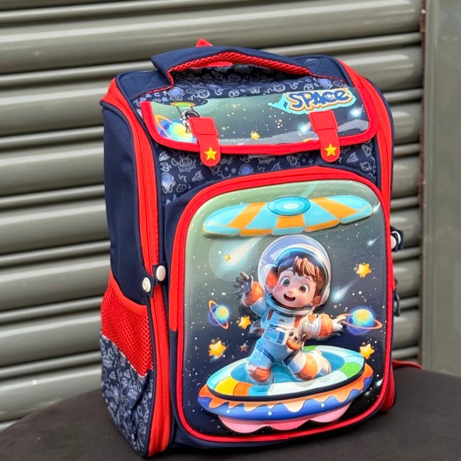 کوله پشتی بچگانه صندوقی طرح Space از K-Z کد 40616025