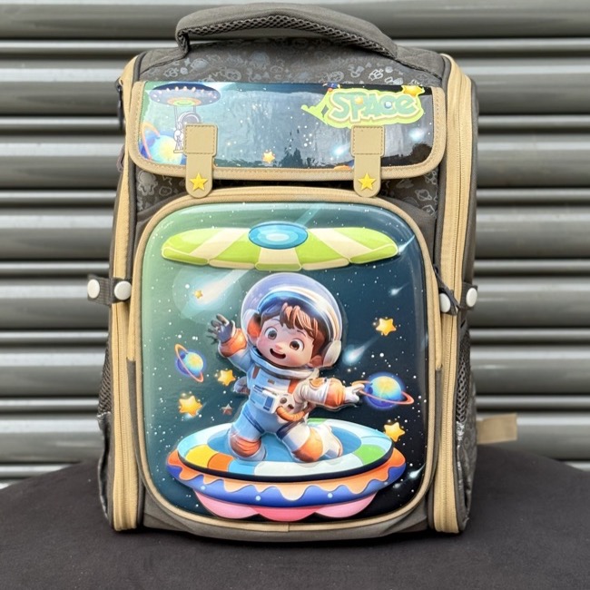 کوله پشتی بچگانه صندوقی طرح Space از K-Z کد 40616024