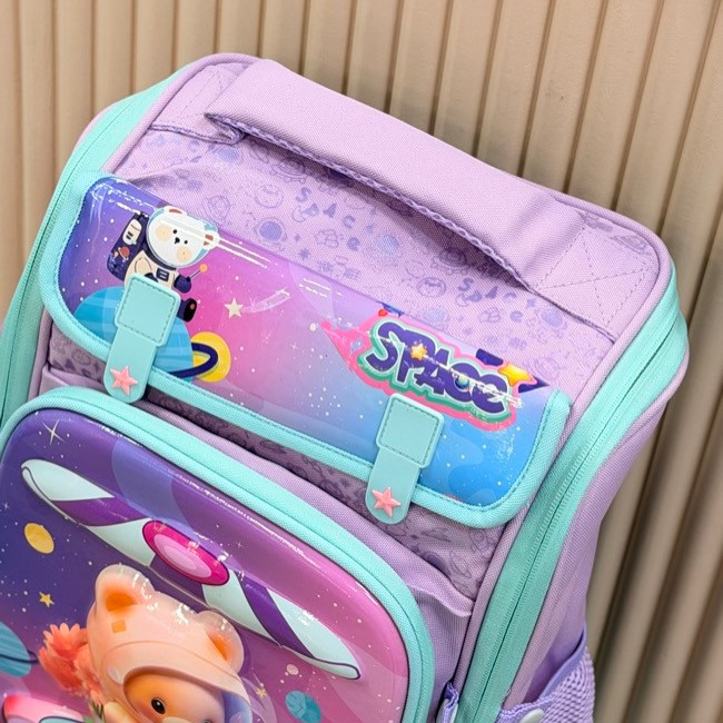 کوله پشتی بچگانه صندوقی طرح Space از K-Z کد 40616022
